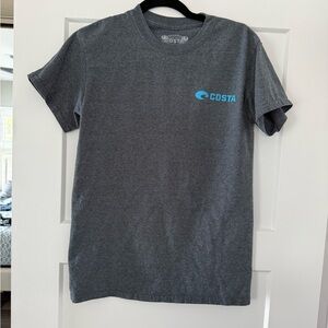 Costa Gray Short Sleeve Tee